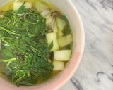 Foto langkah ke 5 dari resep Bening Daun Kenikir.