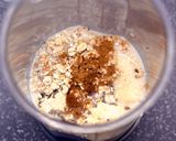 Zabpelyhes, banános reggeli smoothie recept fázis 2 fotója