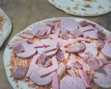 A picture of step 8 of HOMEMADE PIZZA in 30mins.