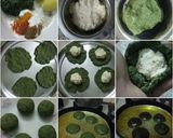 A picture of step 8 of Sham Savera (palak paneer kofta) Recipe 😊😊😊.
