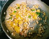 A picture of step 4 of Sabudana Khichdi.
