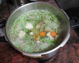 Foto del paso 3 de la receta Muslos de pollo con papas cocidas y menestra al horno