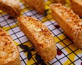 A picture of step 8 of Easy! Walnut and Orange Biscotti | Italian hard and crunchy cookies.