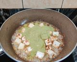 A picture of step 6 of Broccoli sauce paneer.