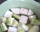 Hình bước làm 2 của món Cà Hầm Dừa
