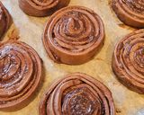 Extra kakaós csigák recept fázis 3 fotója