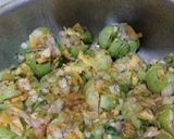 A picture of step 5 of Veggies stuffed apple gourd.