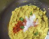 सूजी का पीठा पूरी खीर और सब्जी रेसिपी चरण 2 फोटो