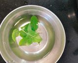 A picture of step 1 of Herbal kadha.