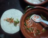Foto del paso 1 de la receta: Taquitos de rajas poblanas y zanahoria con cebolla, aperitivo vegano. Jalisco México