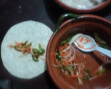 Foto del paso 1 de la receta: Taquitos de rajas poblanas y zanahoria con cebolla, aperitivo vegano. Jalisco México
