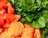 Foto del paso 1 de la receta: RISOTTO DE VERDURAS 🧄🧅🥕🫑🌶🥬🍅
