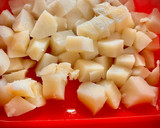 Foto del paso 2 de la receta: Wok de setas con patatas y castañas a la mostaza