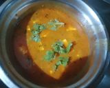 A picture of step 7 of Butter Paneer Masala.