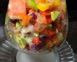Foto del paso 11 de la receta: Ceviche con palitos de cangrejo (kanikama)
