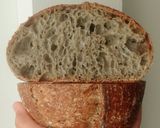Foto langkah ke 22 dari resep Moringa Black n White Sesame Seeds Sourdough Bread.