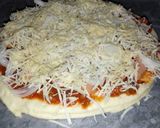 Foto langkah ke 4 dari resep 🍕 pizza sosis.