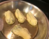 Foto del paso 3 de la receta: Ejotes rellenos de queso en salsa de tomate