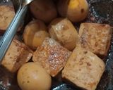 Foto langkah ke 3 dari resep Tahu dan Telur Bacem.