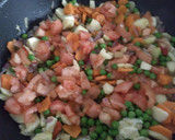 Foto del paso 2 de la receta: Pollo con verduras