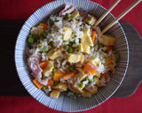 Foto del paso 6 de la receta: Arroz tres delicias saludable a mi manera