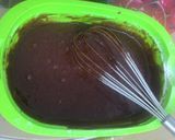 Foto langkah ke 3 dari resep Brownies toping keju coklat dan kismis.