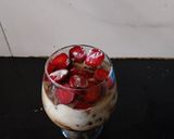 A picture of step 3 of Strawberry Chocolate concave.