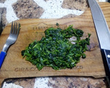 Foto del paso 1 de la receta: Fainá de espinaca y zanahoria 🥕