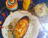 A picture of step 1 of Dhaba style paneer masala curry.