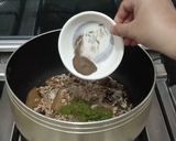 A picture of step 2 of Soya Matar Pulao.