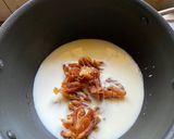 A picture of step 2 of Sheer Khurma.