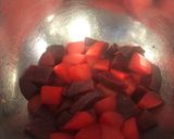 Foto del paso 7 de la receta: Gnocchi de betarraga con salsa de nuez (betarraga o betabel)