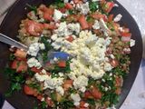 Ceviche sencillo de lentejas🍅