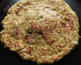 A picture of step 7 of Sprouted Moong Chilla.