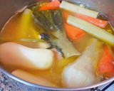 Foto del paso 7 de la receta: Cocido de gallina en crema de verduras en cocción lenta