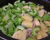 粤式老火靓湯—苦瓜鳳梨煲雞的食譜步驟4照片