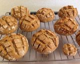 A picture of step 11 of German Sourdough Rye Bread Rolls (Roggenmischbrötchen).