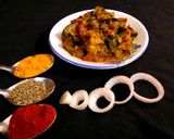 चटपटा मसाला बैंगन(chatpata masala baingan recipe in hindi) रेसिपी चरण 4 फोटो