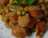 Foto del paso 11 de la receta: Garbanzos con Salchichas Frankfurt
