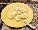 Foto del paso 6 de la receta: Huevos rellenos con bechamel y atún