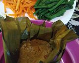 Foto langkah ke 3 dari resep Bumbu Urap urap sayuran.