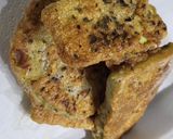 Foto del paso 4 de la receta: Milanesas de zucchini empanado con Fariña