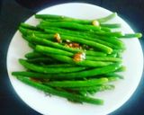 Foto langkah ke 4 dari resep Tumis Buncis saus Tiram.
