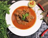 A picture of step 9 of Mutton Kundan Kaliyan.