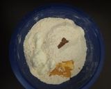 A picture of step 3 of Eggless Donuts.