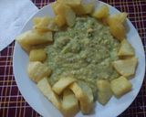 Foto del paso 6 de la receta: Guiso zapallitos italianos con papas doradas