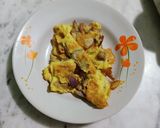 Foto langkah ke 5 dari resep Dadar telur terong.