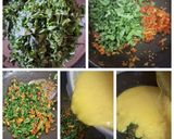 A picture of step 3 of Dal Palak Tadka.