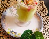 A picture of step 5 of Paan dates milkshake / paan shots/ Betel leaves drink 🍷🍻.