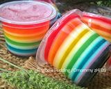 Foto langkah ke 5 dari resep 🌈Puding Pelangi🌈.